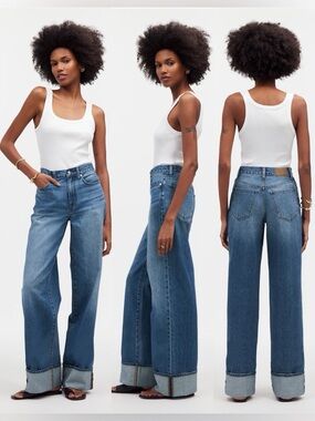 Madewell Wide Leg Jeans 29 Tall